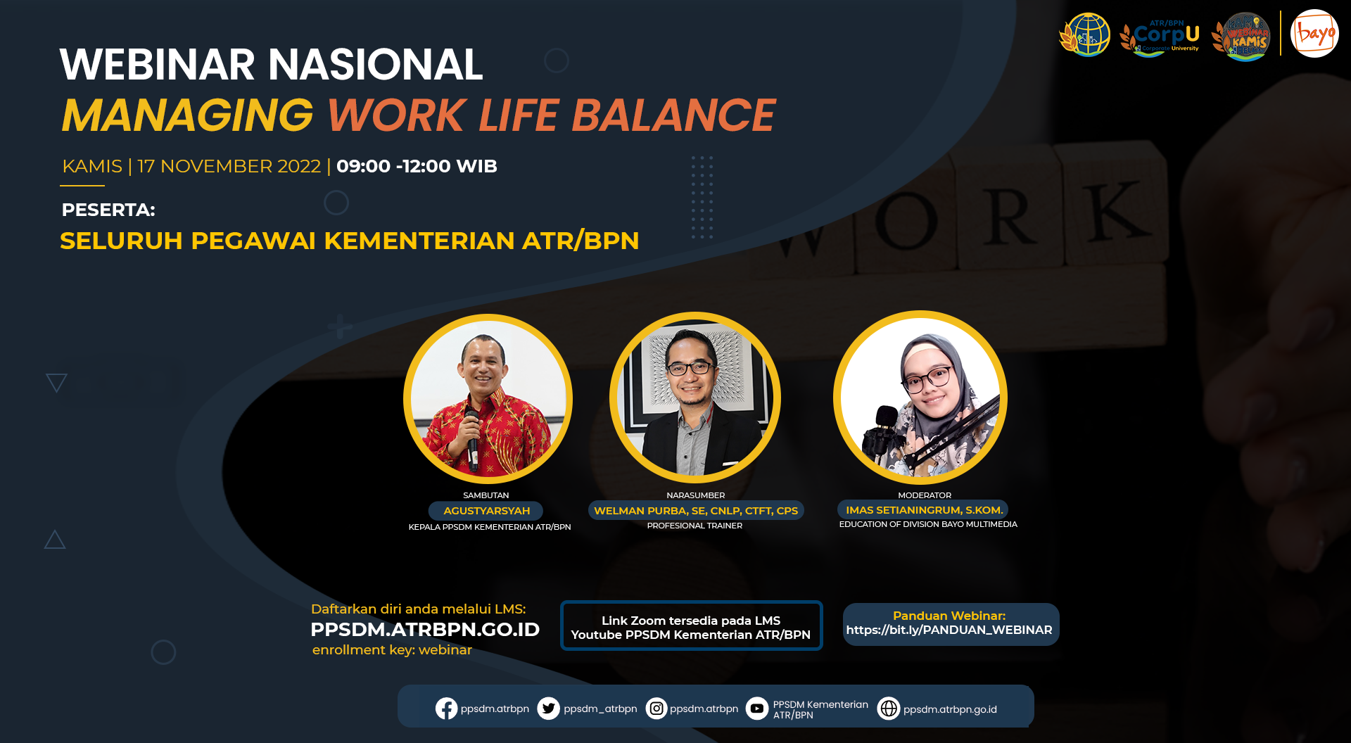 Webinar Nasional Managing Worklife Balance